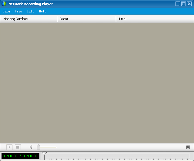 WebEx Network Recording Player 图片预览