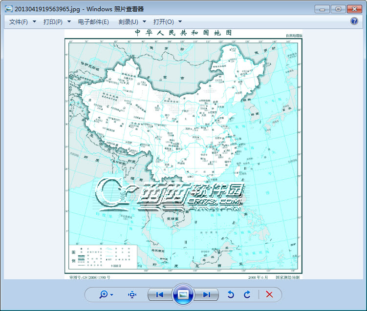 中国高清全图