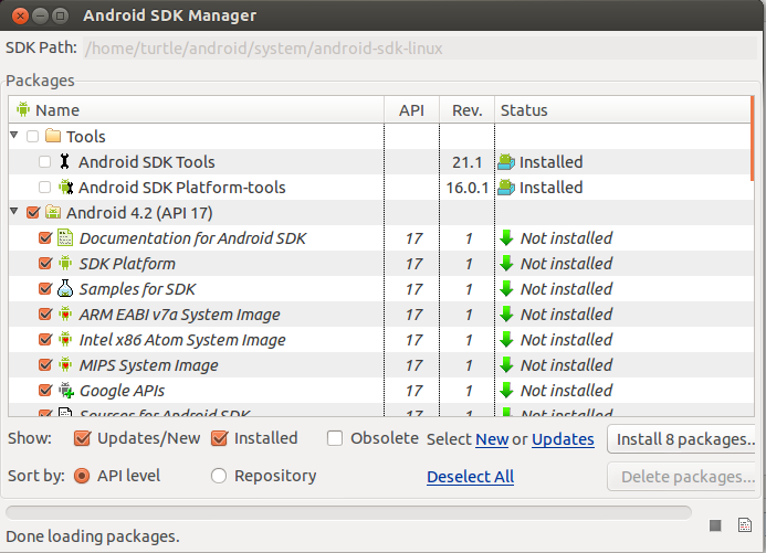 Mobile sdk. APK Tools Linux.