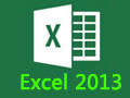 Microsoft excel2013