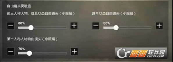 绝地求生刺激战场自由镜头灵敏度设置方法详解_http://www.heibaizi.net_游戏资讯_第2张