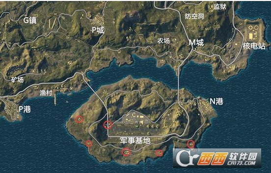 绝地求生刺激战场海岛安全野区介绍_http://www.satyw.com_游戏攻略_第2张